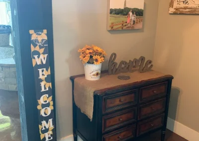 Fall Entryway Table