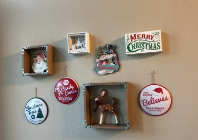 Vintage Christmas Wall Collection