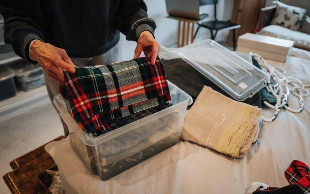 organizing clothes