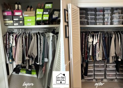 closet makeover